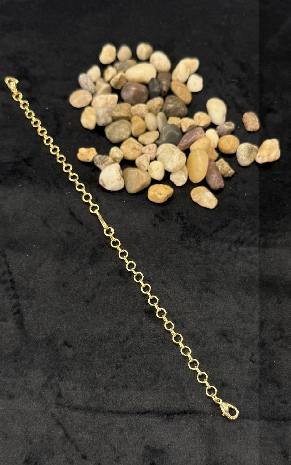 Gold-Polished Back Chain - 9 Inches