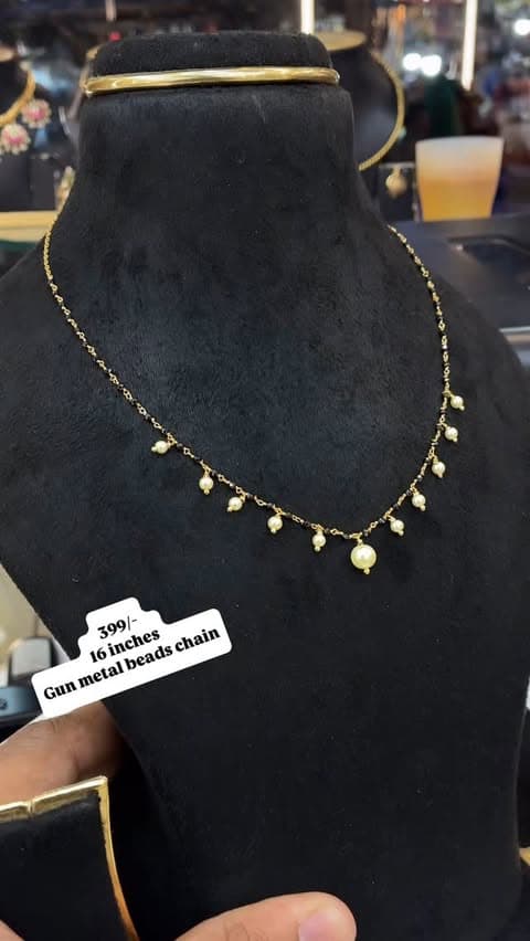 Gun Metal Black Beads