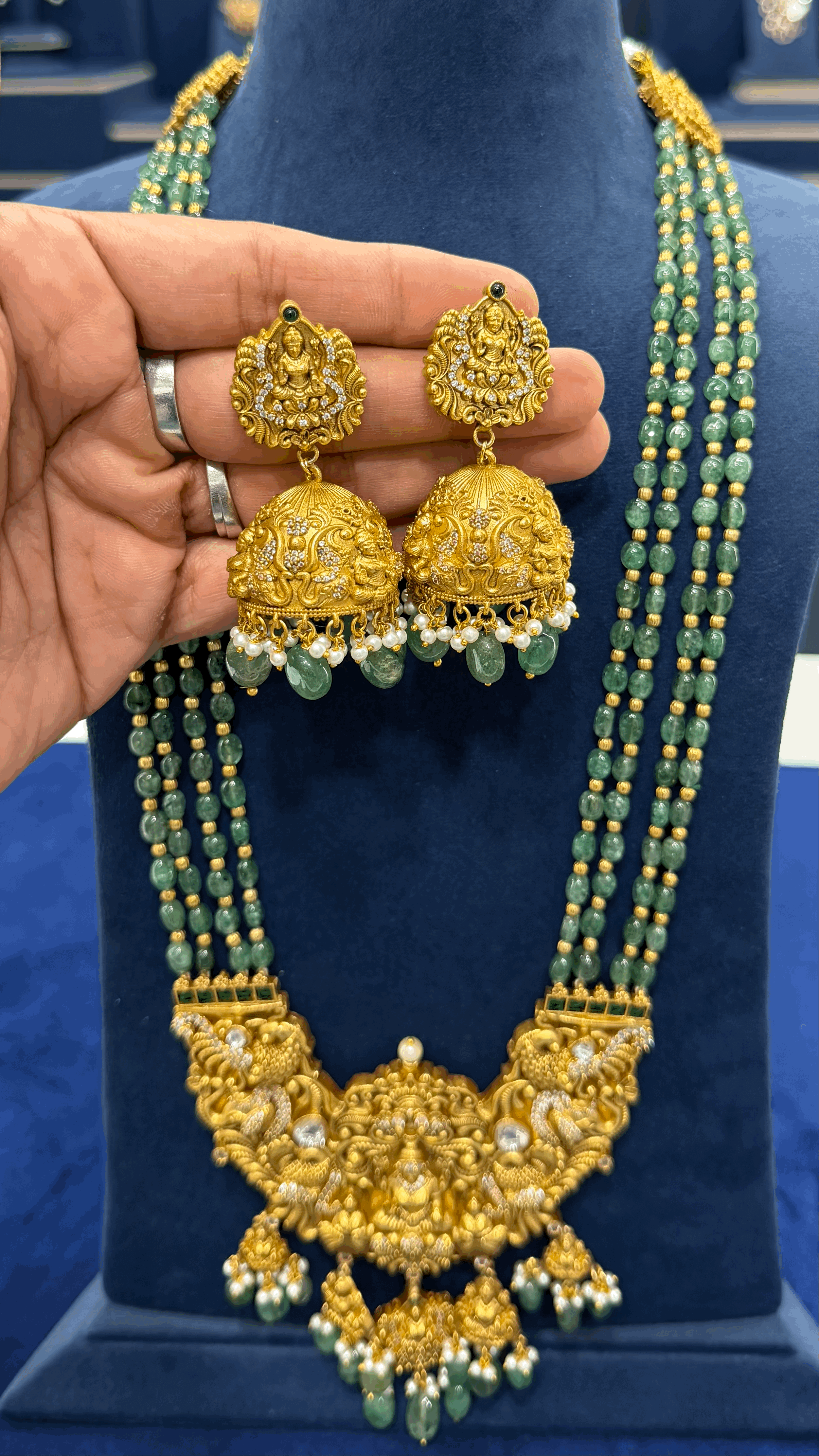Lakshmi Devi Beads Haaram