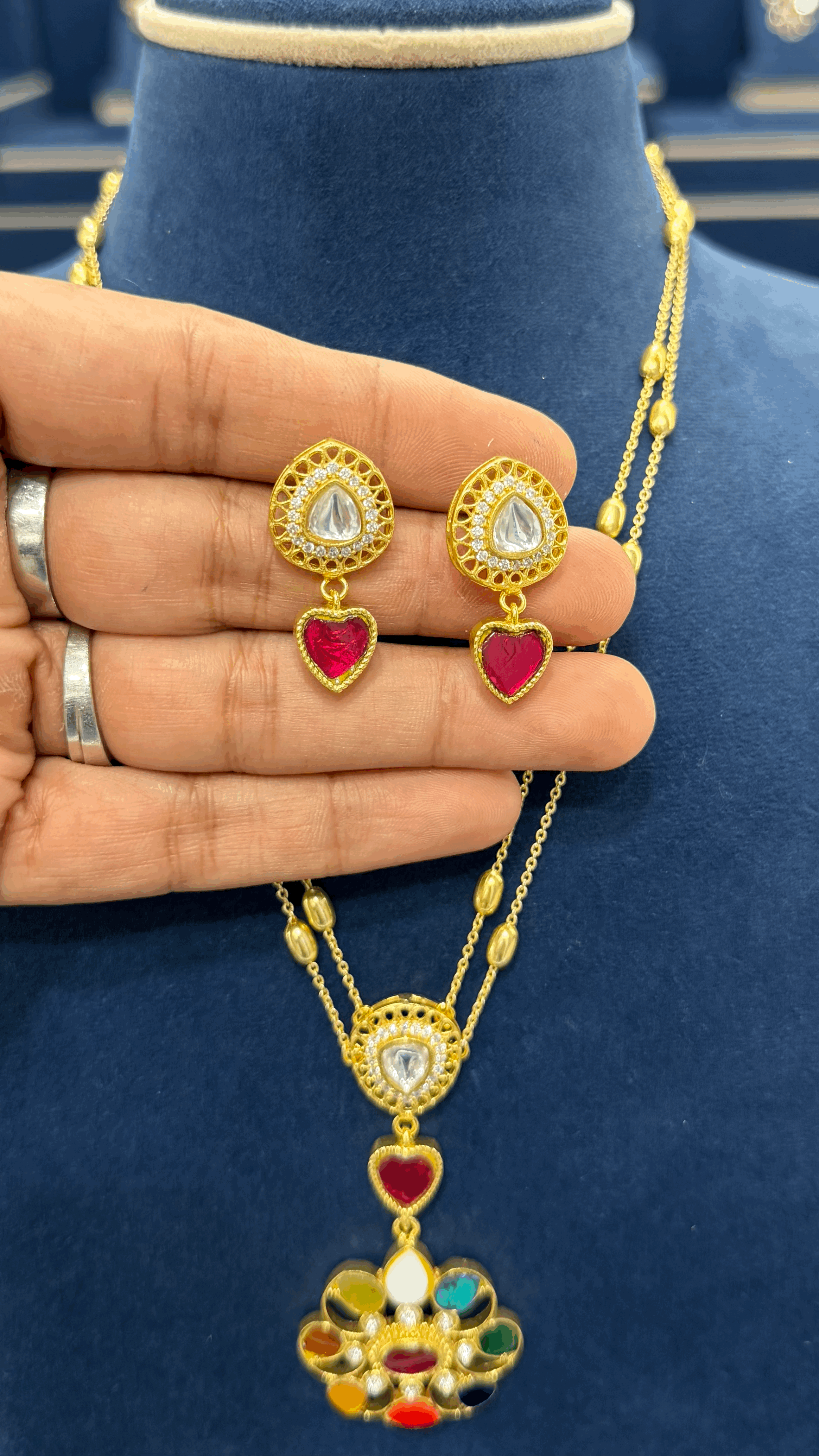 Premium Jadau Neckset