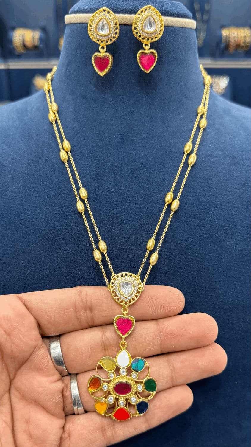 Premium Jadau Neckset