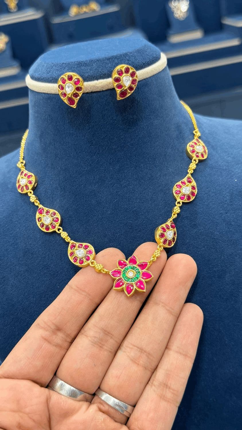 Premium Jadau Neckset