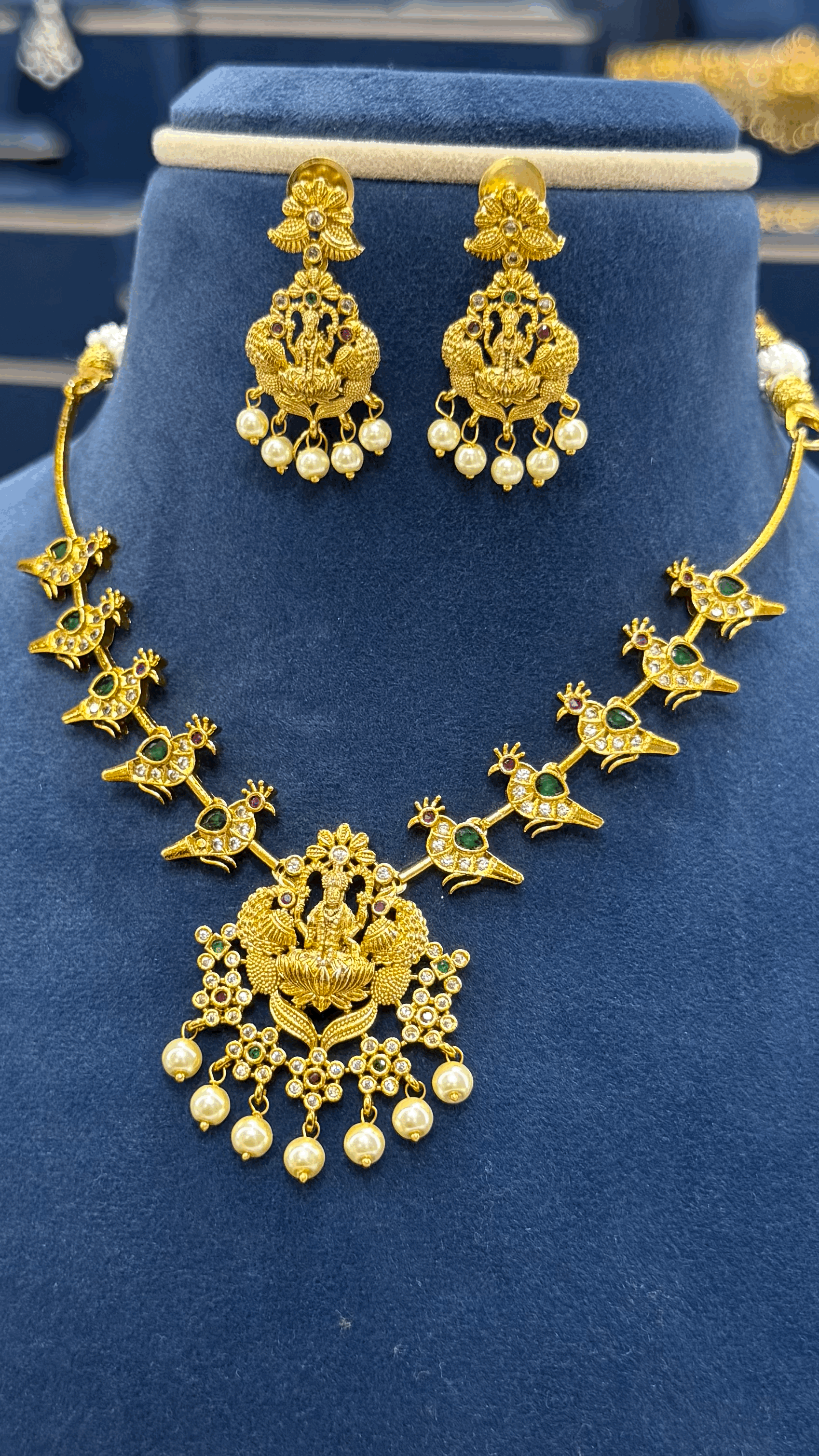 Simple Lakshmi Devi Necklace