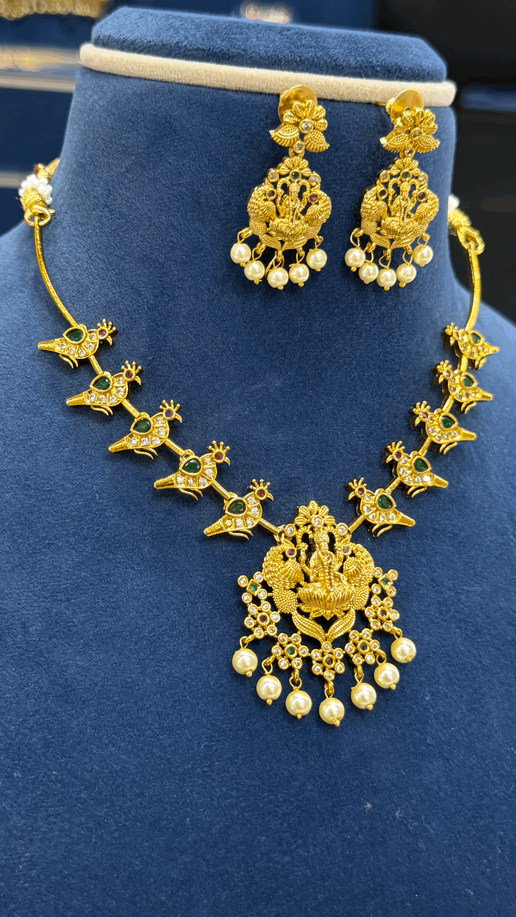 Simple Lakshmi Devi Necklace