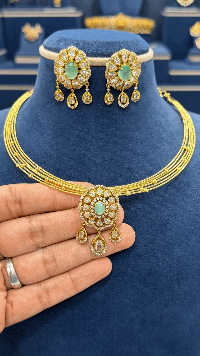 Hasli with CZ Locket