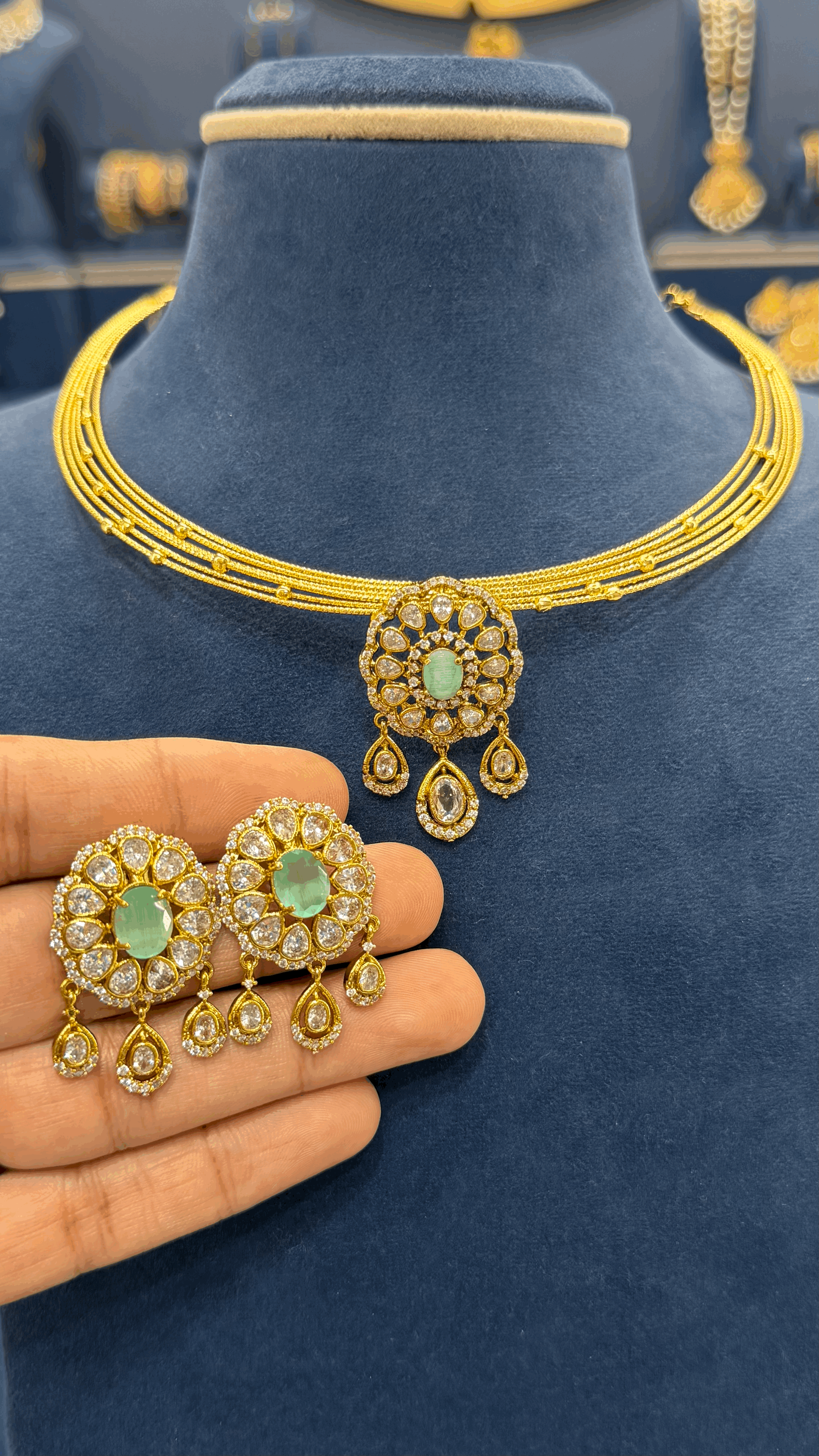 Hasli with CZ Locket