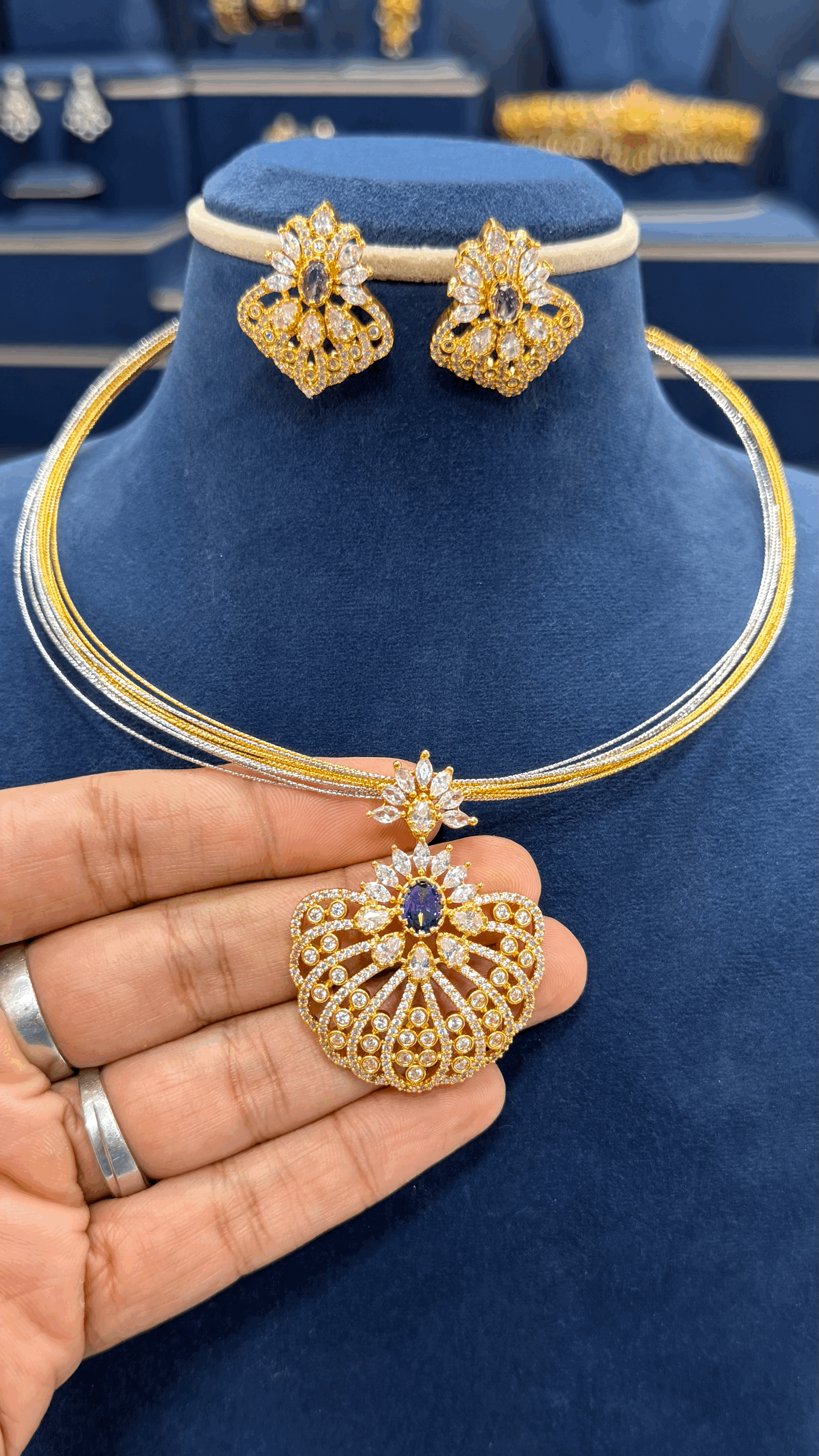 Hasli with CZ Locket