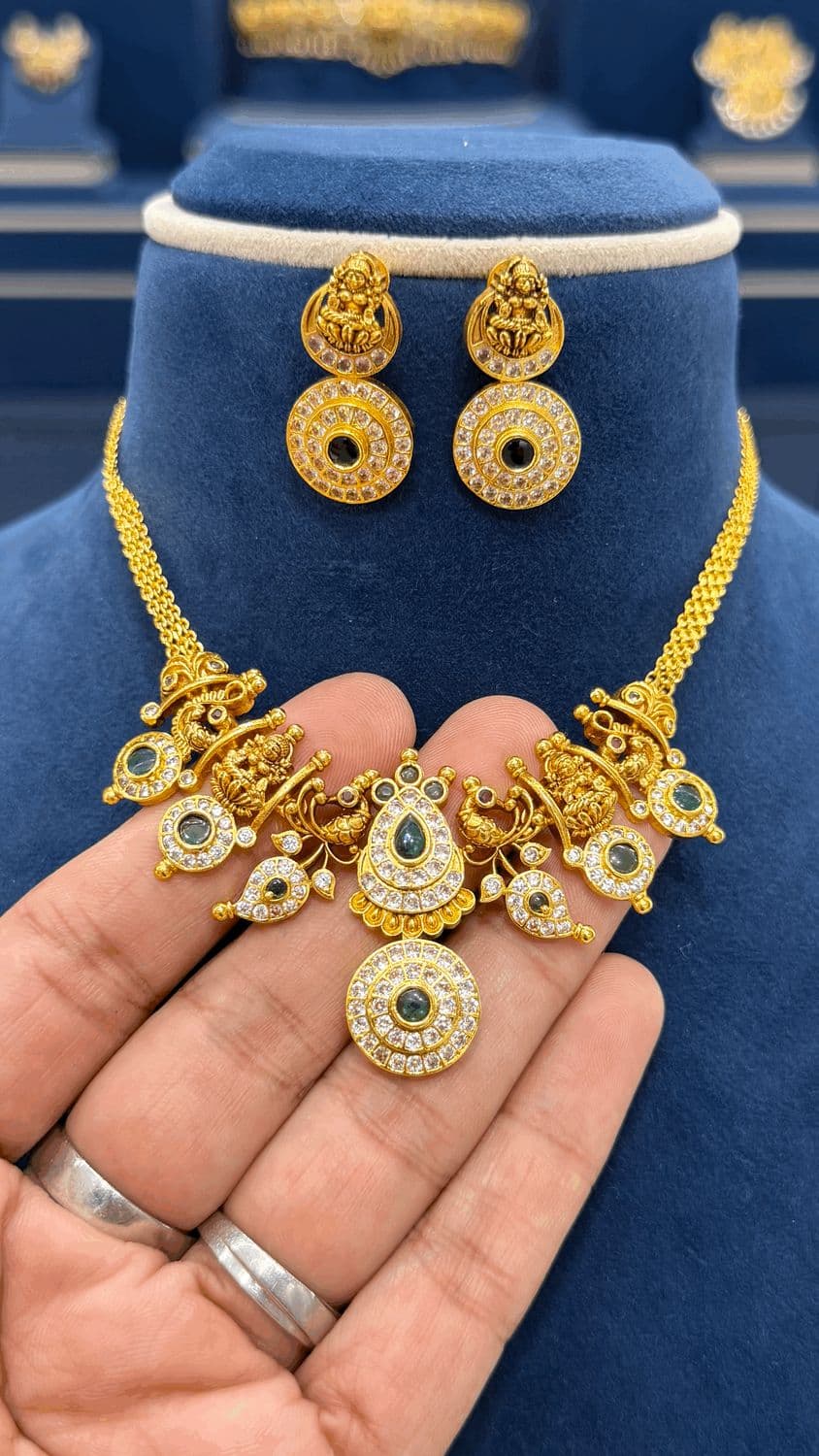 Simple Lakshmi Devi Necklace