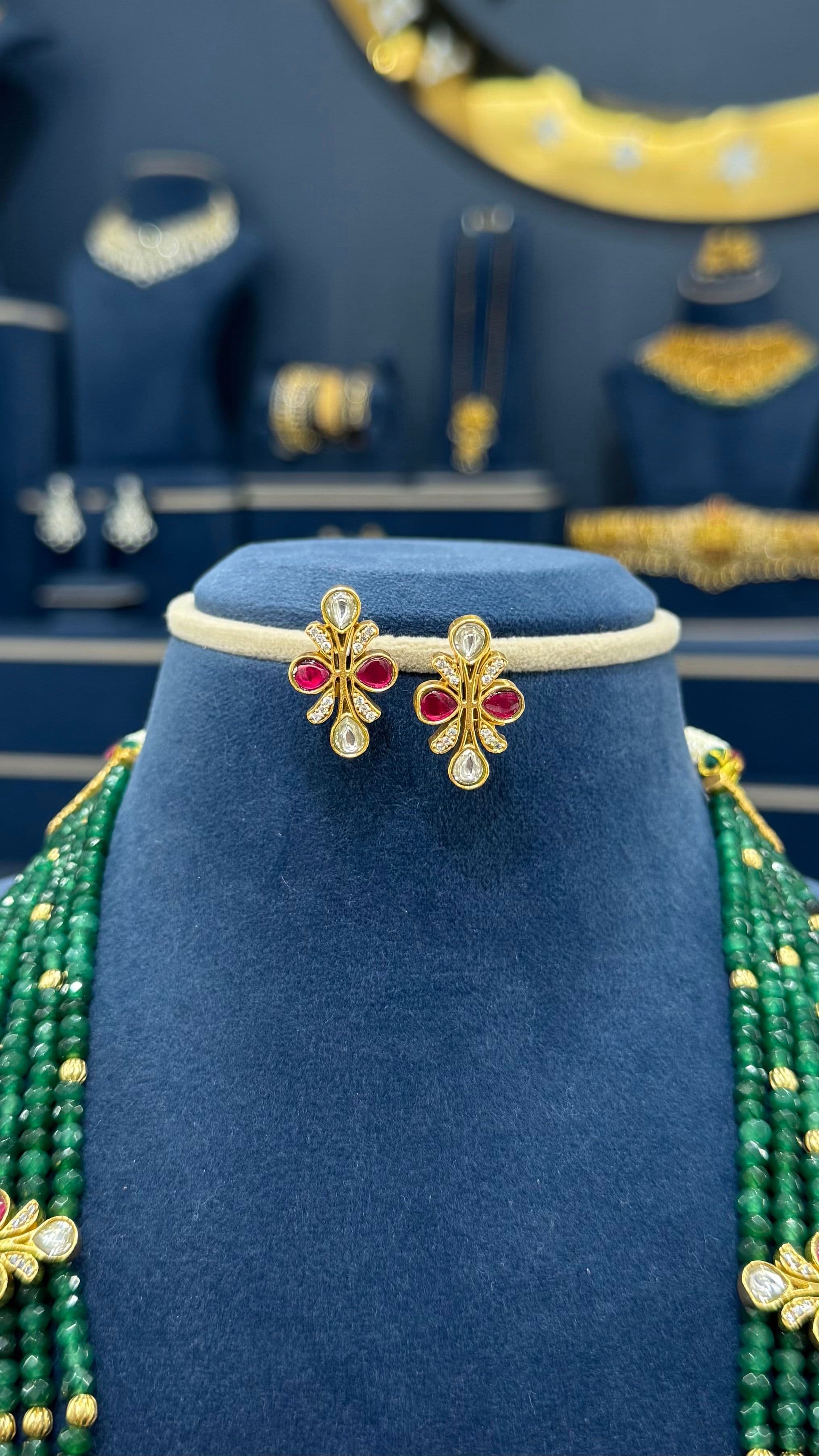 Premium Jadau Beads Set