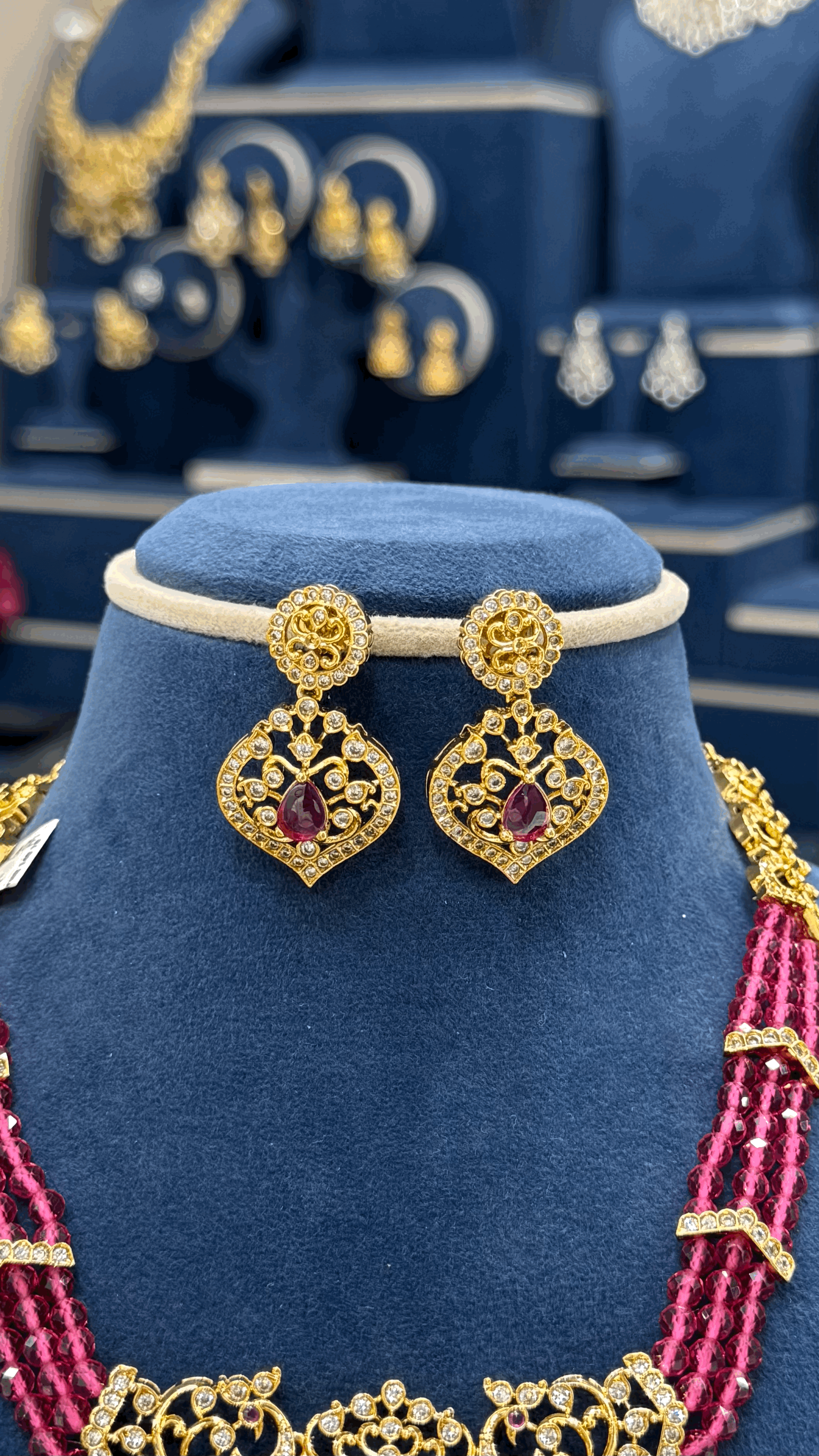 Celebrity Style Beads Neckset