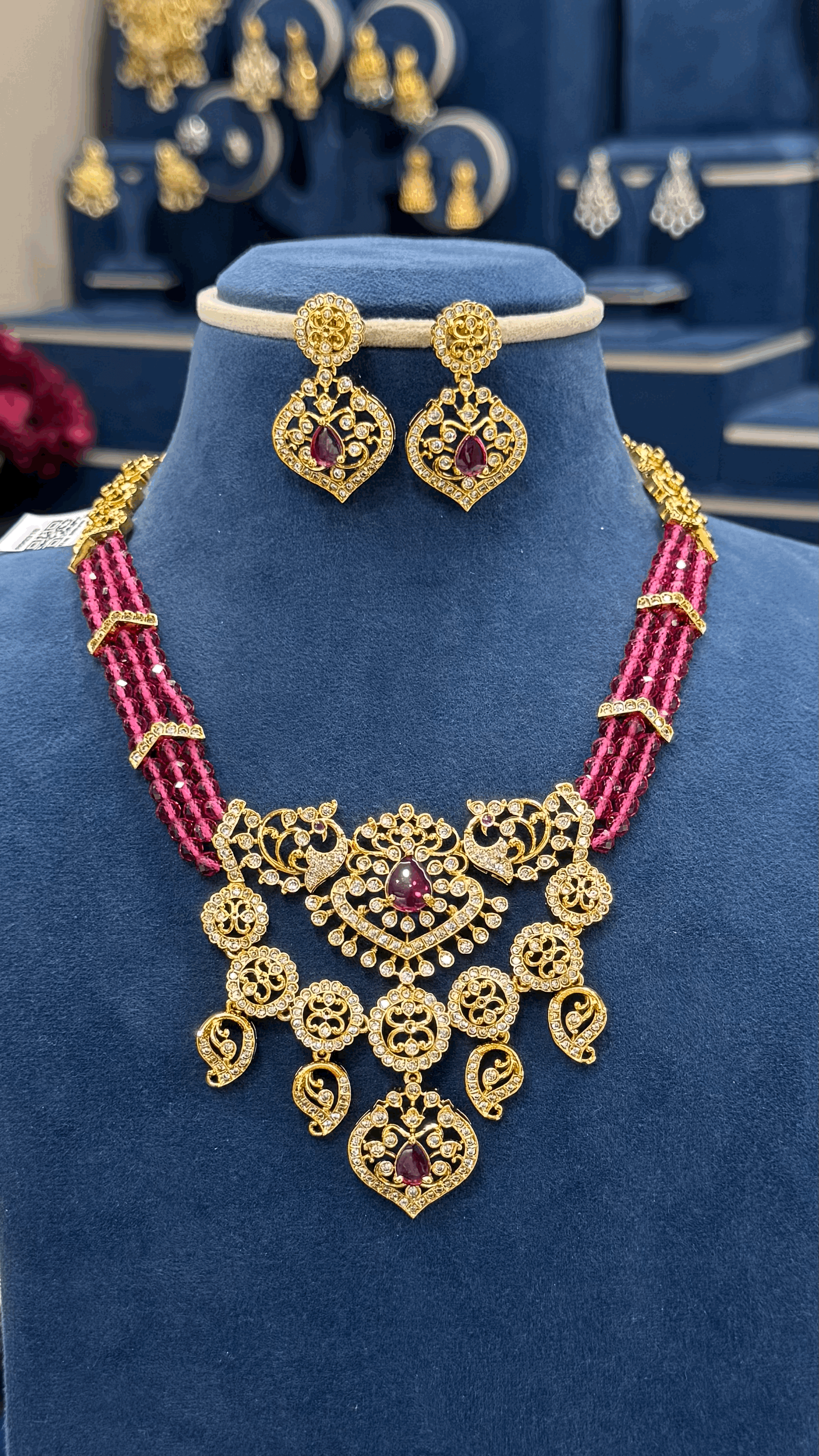 Celebrity Style Beads Neckset