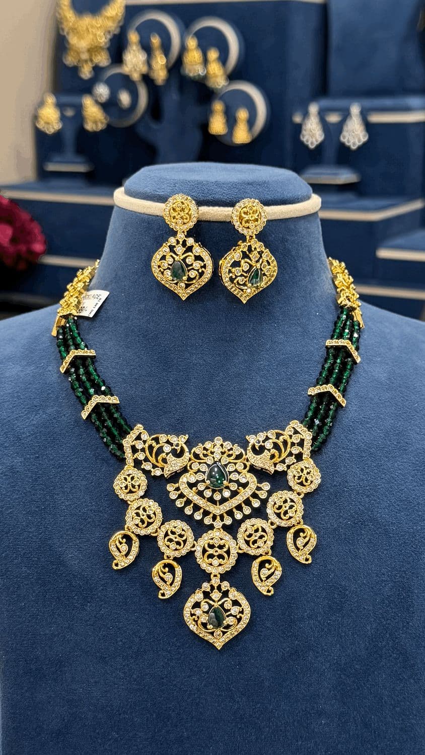 Celebrity Style Beads Neckset