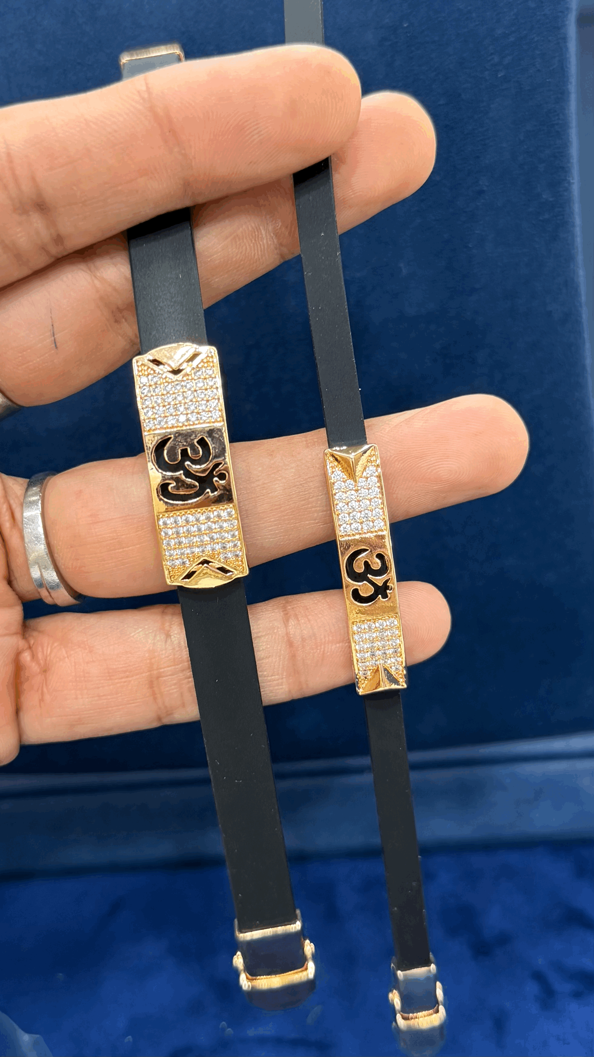 Couple "Om" Bracelets (Pair)