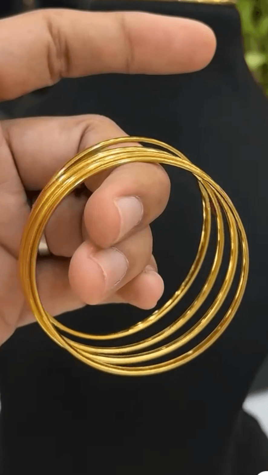 Plain Bangles (set Of 4)